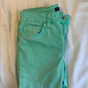 Bright green Joes Jeans